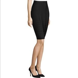 Herve Leger Sia Bandage Pencil Skirt